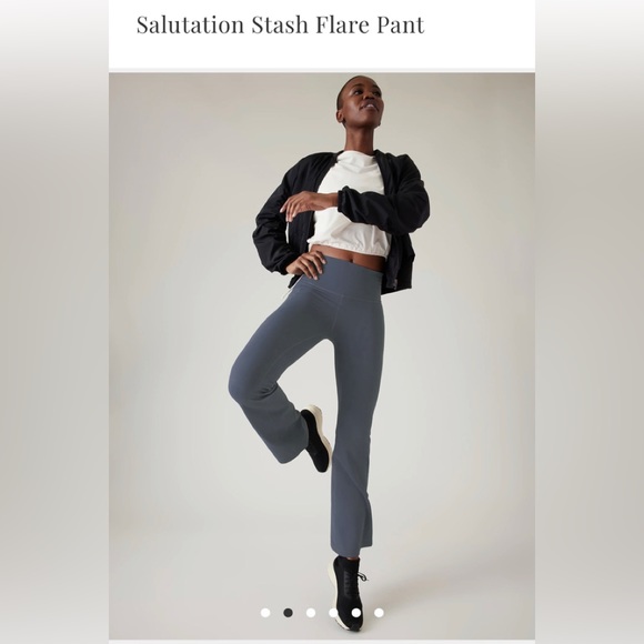 Athleta Pants - ATHLETA Salutation Stash Flare Pant